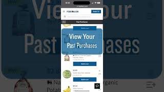 How to See Your Past Purchases with foodlion.com