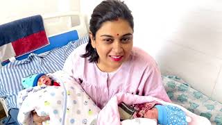 Twin Babies 1 yr Beautiful Journey | Happy Birthday Riddhi Rudra🎉 | Nitu Rajawat #Vlog 343