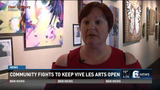 Community fights to keep Vive Les Arts open