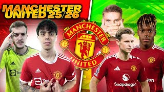 RECONSTRUIMOS el MANCHESTER UNITED para la TEMPORADA 25/26 *8 FICHAJES