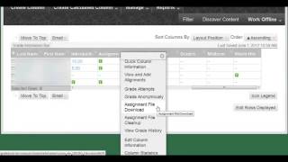 Blackboard 9.1.13: Download All Assignment Submissions