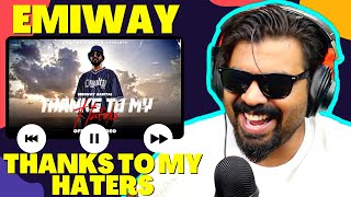 EMIWAY THANKS TO MY HATERS REACTION | EMIWAY REACTION | AFAIK
