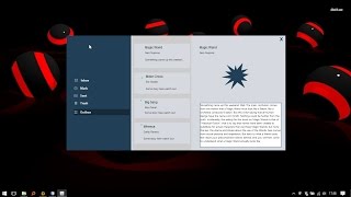 Java Programming - Netbeans Metro UI Design - Material UI Design - Inbox Example