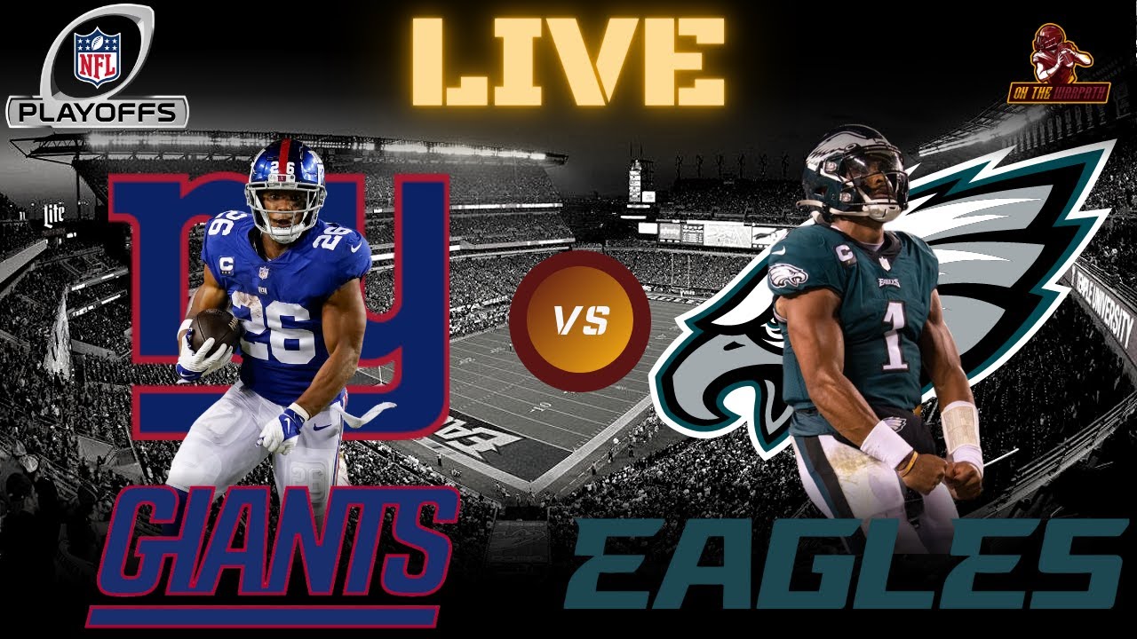 Giants Vs Eagles Play By Play & Reaction | NFC Divisional Playoffs ...