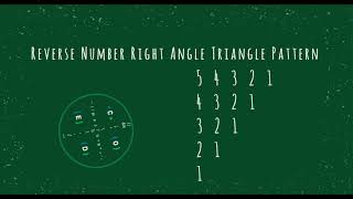 58 Number Right Angle Triangle Pattern without any pre-defined method using while loop in Python