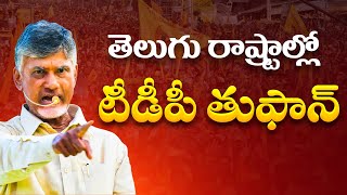 తెలుగు రాష్ట్రాలలో టీడీపీ తుఫాన్ | Nara Lokesh Yuvagalam Padayatara | Analysis On AP Politics