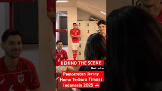 BEHIND THE SCENE RAGNAR , SANDY DAN SHAYNE SAAT PEMOTRETAN JERSEY HOME TERBARU TIMNAS INDONESIA