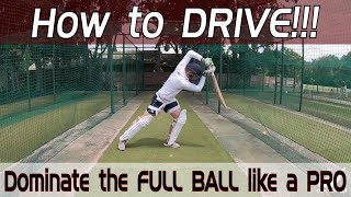 HOW to DRIVE | Batting Tutorials | Cricket