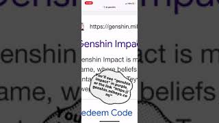 Genshin Impact || How to Redeem Codes