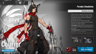 Arknights Paradox Simulation Courier Guide