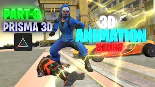 FREEFIRE 3D ANIMATION STORY 🔥PART-3 ||FF BEST EDITED MONTAGE⚡(MUST WATCH)|| PRISMA 3D