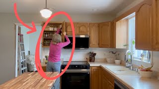 People with dated cabinets are FLIPPING over this genius idea!