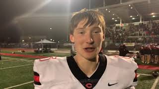 Camas QB Discusses State Championship Victory