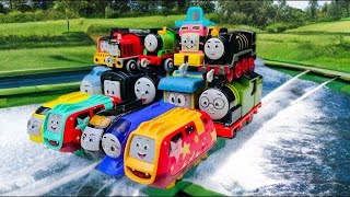 Thomas and Friends Tokyo Maintanance Factory for many unique toys Richannel Train Rainbow Kereta Api