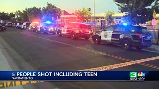 5 shot in south Sacramento on Memorial Day, police say