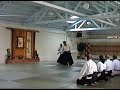 makoto dojo aikido circular technique from uke nagashi deflection feb 2004