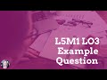 CIPS L5M1 LO3 Sample Question