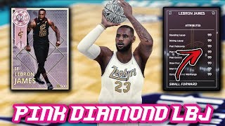 NBA 2K18 PINK DIAMOND LEBRON JAMES WITH 99 IN EVERY SINGLE STAT!! | NBA 2K18 MyTEAM GAMEPLAY