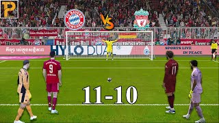Longest Penalty Shootout | Bayern Munich vs Liverpool | PES23 PC Gameplay #bayern