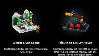 Lego Black Friday and Cyber Monday Deals and Promos!