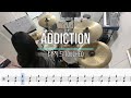 터치드(TOUCHED) - Addiction 드럼커버(Drumcover) | 드럼악보포함 DrumSheet