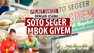 Pelaut Sukses Jadi Pengusaha Soto, di Samperin Pak Presiden, Warung Sotonya Jadi Rame...!!