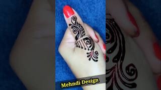 Mehndi design thumb finger tattoo #shorts #mehndidesign