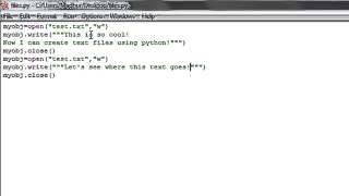 Python Programming Tutorial - 42: Handling Files