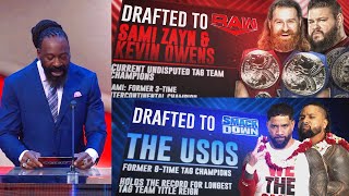 Booker T announces 2st round pick of WWE Draft - WWE RAW 5/1/2023