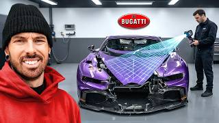 HOW IM GOING TO REBUILD THE WRECKED BUGATTI CHIRON