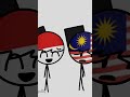 One Two Three #countrystickman #countryballs #countryhumans ft:🇲🇾🇮🇩🇵🇭