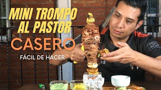 Mini Trompo de  Pastor Casero ¿Cómo se Hace? Tan Fácil que lo harás hoy mismo.