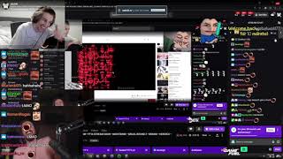 Asmon and xQc pulls up each other's stream at the same time
