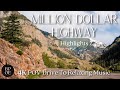 A Drive in Colorado, USA 🇺🇸  Million Dollar Highway HIGHLIGHTS | Relaxing Music - 4K