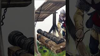Medieval Cannon - War Equipment in the Middle Ages - Historical Curiosities #shorts