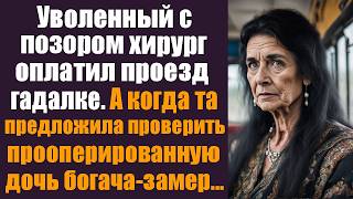 Уволенный с позором хирург оплатил проезд гадалке. А когда та предложила проверить...