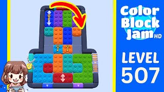 Color Block Jam Level 507 Solution Walkthrough