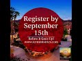 Register by September 15th