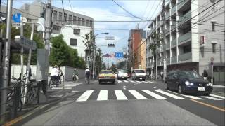 車載動画　東急バス　黒06ルート　目黒駅→三軒茶屋駅