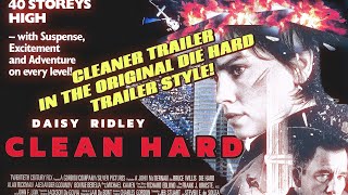 CLEAN HARD - Cleaner trailer but with a Die Hard  trailer Makeover  #movie movie #trending #trailer