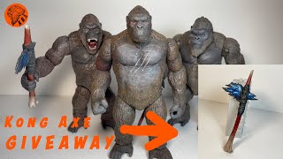 CUSTOM KONG AXE GIVEAWAY and CUSTOM PLAYMATES TOYS KONG SHOWCASE