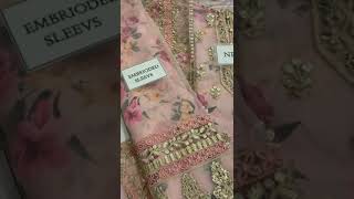 Tawakkal Organza Suit - Open Fabric Video | Unboxing New Arrival on LadiesReplica.com