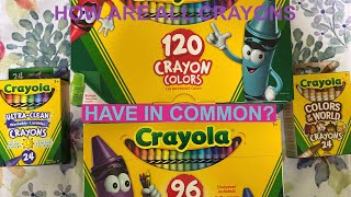 How Are Crayons Have Lots of Colors And Have Different Effects In Each Common?