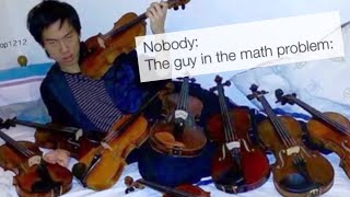 If Eddy had 9 violins...