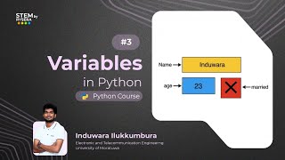 Python #3 // Variables and Operators in Python #variablesinpython #operators #sinhala #tutorial