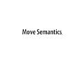 Move constructor & assignment