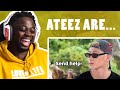 MUSALOVEL1FE Reacts to never seen anyone as funny as Ateez