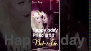 *Etienne SnapChat 2017 01 14 - Priscilla Valles' Bday