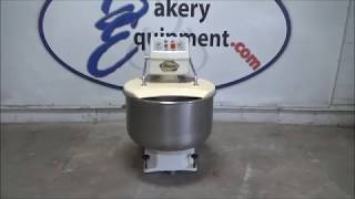 Benier Diosna Spiral Mixer, Dough Capacity: 352 Lbs