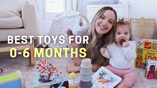 the ONLY baby toys you need from 0-6 months | montessori inspired + minimal